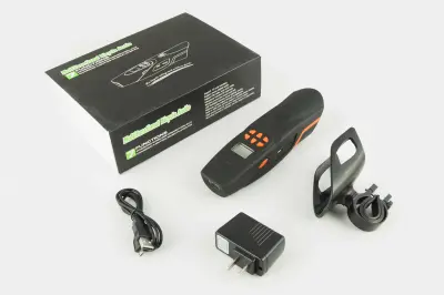 Аудиосистема велосипедная на руль (влагостойкая, фонарик, рация, МР3/USB/SD/Bluetooth/FM-радио) (mod:AV126-O) NEO