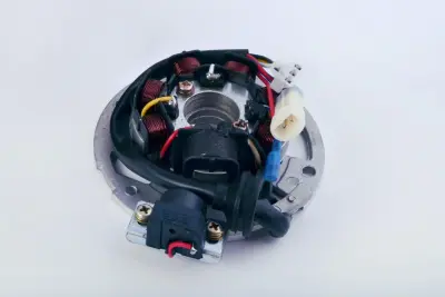 Статор генератора Yamaha JOG 50 (5+1 катушек, 5 дротів) (mod.A)