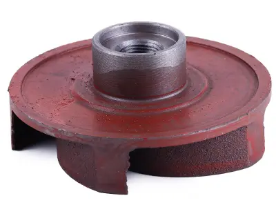 Крильчатка мотопомпы 5 лопастей, під різьбу М19 V50