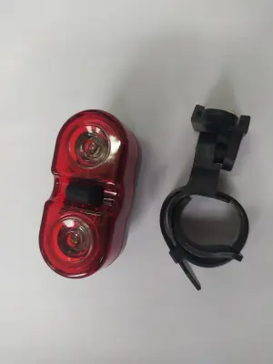 Стоп-сигнал (у зборі) велосипедный (универсальный) (1+1 WHITE LED) (mod:JY-528-1) KL