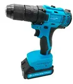 Шуруповерт аккумуляторный KRAISSMANN 2133 E-ABS 20/2 (ударный) 20 В, 1350 об/м, Две АКБ по 2000 мАч, зарядное устройство, кейс VRL