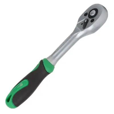 Рукоятка с храповым механизмом на 72 зуби 1/4”, Cr-v.