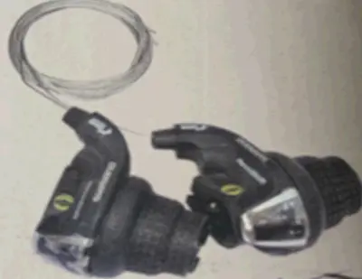 Комплект поворотних манеток Shimano RevoShift 3×7 швидкостей