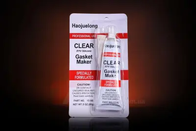 Силіконовий герметик прокладок ZOLLEX Clear, 85 г