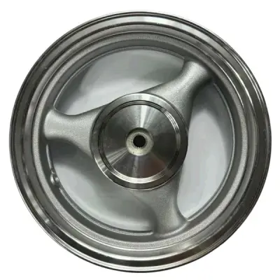 Диск заднього колеса 3.50x13, барабан, легкосплавний, 19 шліців