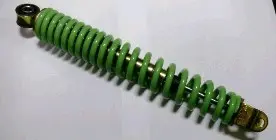 Амортизатор GY6, DIO, TACT 285mm, стандартный (зеленый) VDK-2