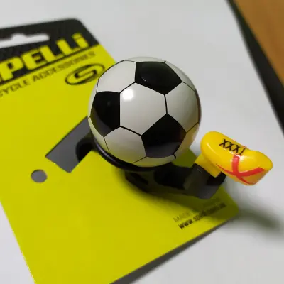 Дзвоник велосипедний Spelli SBL-436AP Football