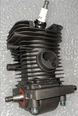 Поршнева бензопили (ЦПГ) для St M 180 (Ø38, p-10) (+піддон, чорна, коленвал) CANFLY