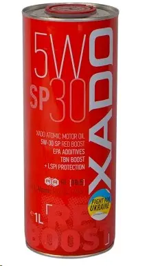 Олива автомобільна 1л 5W-30 SP Red Boost XADO