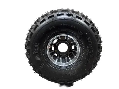 Диск колеса ATV 19*7-8 (алюмінієвий) (з гумою)