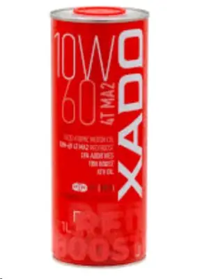 Олива 4T 1л 10W-60 MA2 Red Boost XADO