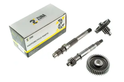 Редуктор (у зборі) 4T GY6 125/150 (длинный, под два амортизатора) ZUNA