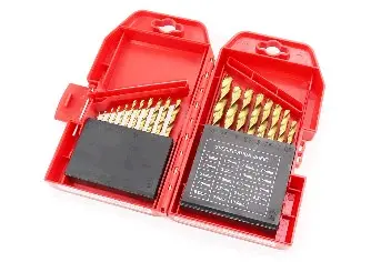Набор сверл по металлу INTERTOOL SD-0019 HSS Ti, 19 шт., 1–10 мм