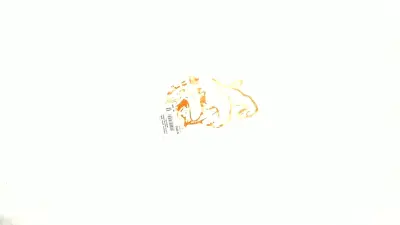 Наклейка декор DOG (12x9cм, червона, ліва) (#HQ007RL)