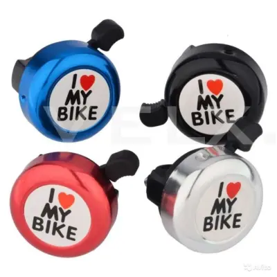 Звонок велосипедный (I LOVE MI BIKE) (колір в асортименті) (mod:B278/4A) YKX (mod.A)