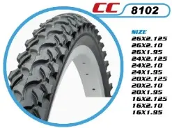 Велосипедна шина 16 * 2,10 DURRO CC8102 / BH-102 Косичка шиповка LTK-3