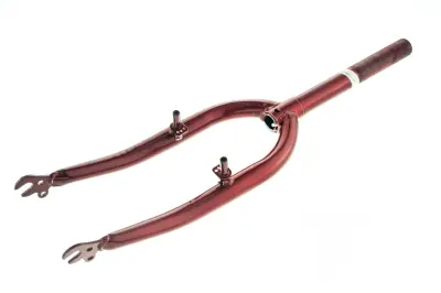 Вилка велосипедна жорстка 20 V-brake червона YKX
