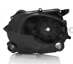 Правая крышка сцепления JH-125 T120 механика, черная JING