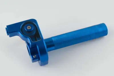 Короткохідна ручка газу, синя