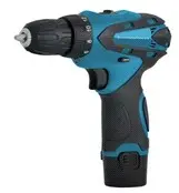 Шуруповерт аккумуляторный KRAISSMANN 1500 ABS 12/1 Li 12 В, 1500 мА, 1300 об/м, патрон 10 , подсветка VRL