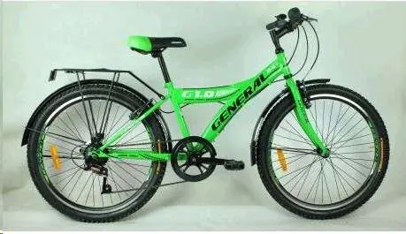 Подростковый велосипед GENERAL 24 Green 1.0, 7 скоростей, рама 13″