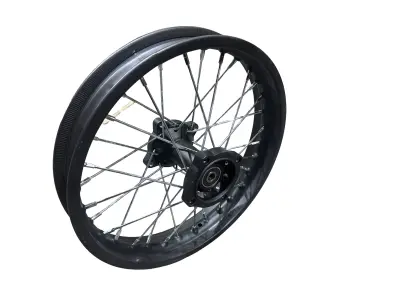 Диск колеса PITBIKE задній 1.85x14 спицований FLD