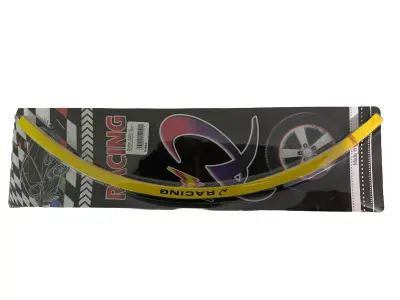 Наклейка на колесо 17 MONSTER ENERGY (жовта, светоотражающая) GJCT