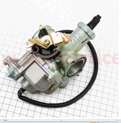 Карбюратор 4T CB/CG 200 (PZ30, ушвидкительный насос, ручний дроссель) KEIHIN