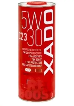 Олива автомобільна 1л 5W-30 C23 Red Boost XADO