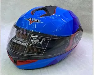 Шлем-интеграл (mod: 108) (size: L, синій) FGN