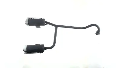 Глушник для ATV 110–125 cc, подвійний, чорний