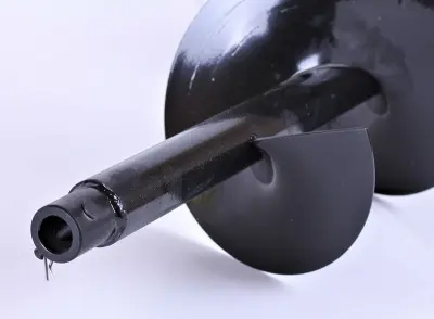 Шнек L800, Ø200 для мотобура BEST