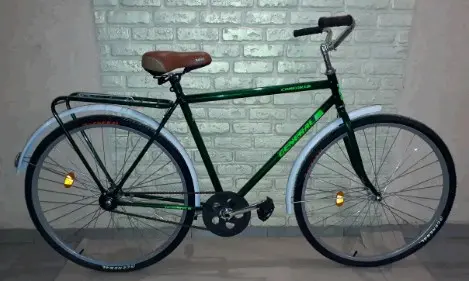 Мужской городской велосипед GENERAL Комфорт 28″ FM, зеленый