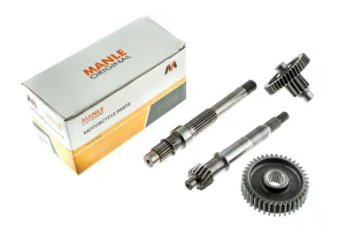 Редуктор (у зборі) 4T GY6 125/150 (длинный, под два амортизатора) MANLE