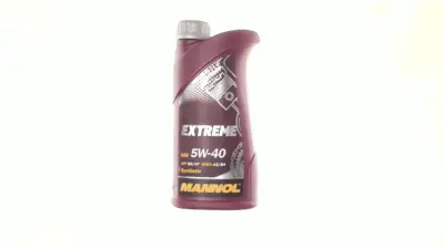 Масло 4T, 1л (SAE 5W-40, синтетика, Extreme 5W-40 API SN/CF) MANNOL