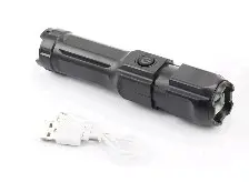 Ліхтар ручний 1 діод 240 lm Li-ion 3.7V 5200mAh USB вологозахищений чорний F15-T OEM
