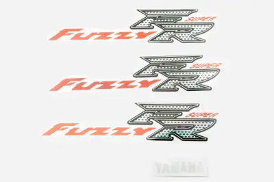 Наклейки (набір) Yamaha FUZZY (30х7см, 4шт) (#7461)
