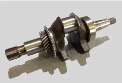Колінвал м/б 177F (9Hp) (під шпонку, Ø25mm) (з шестернями і підшипником) BEST