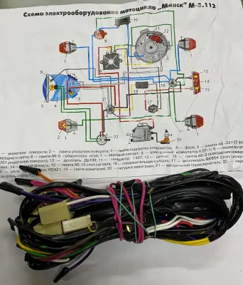 Проводка МИНСК 12V (качественная) VDKI
