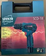Акумуляторний шурупокрут Spektr 18В SCD-18