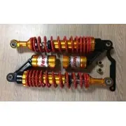 Амортизатори (пара) Delta 330mm, газомасляні (червоні)