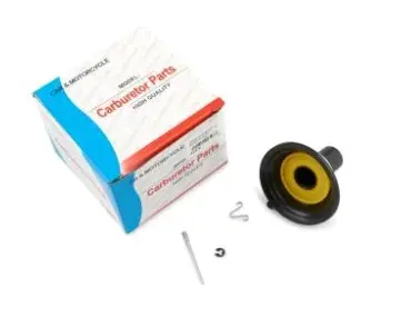 Мембрана карбюратора (с заслонкой) 4T GY6 50 (Ø16mm, основная + игла)