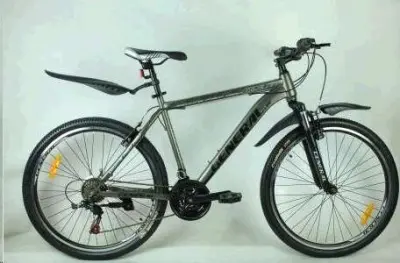 Велосипед (у зборі) GENERAL 26 5,0 STEEL (21 sp) рама 19 черно-серый FM