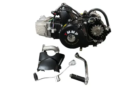 Двигун Delta 125cc 157FMH з АКПП, чорний (TM) EVO
