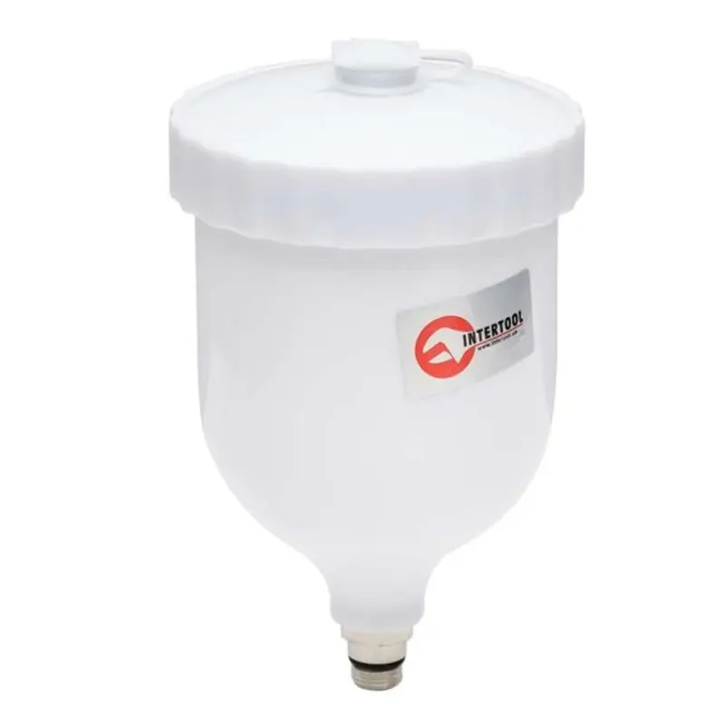 Бачок для фарбопульта INTERTOOL, M14x1.25, 600 мл