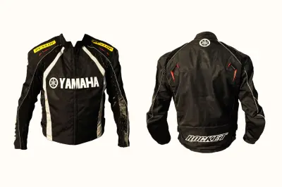 Мотокуртка YMH (текстиль) (mod:1, size:L, синя)