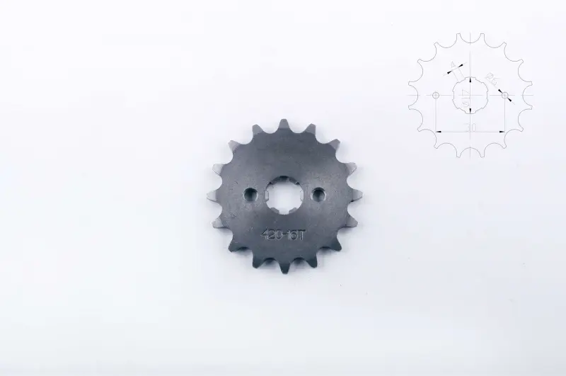 Передня зірка трансмісії Delta 420-16T AMG