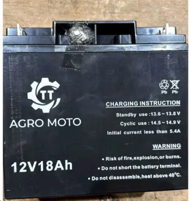 Акумулятор AGM 12V 18Ah 175x87x155
