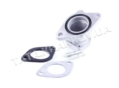 Патрубок карбюратора AMG 4T CB/CG 125/150, вигнутий