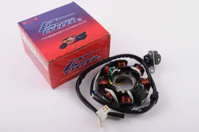 Статор генератора CYCLER 4T GY6 125/150, 7+1 котушок